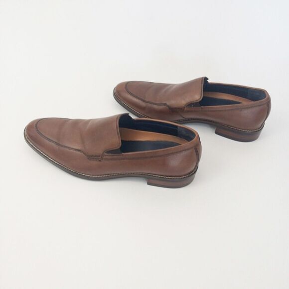 Cole Haan Grand OS Brown Leather Loafers Mens Size 9 - Picture 3 of 7